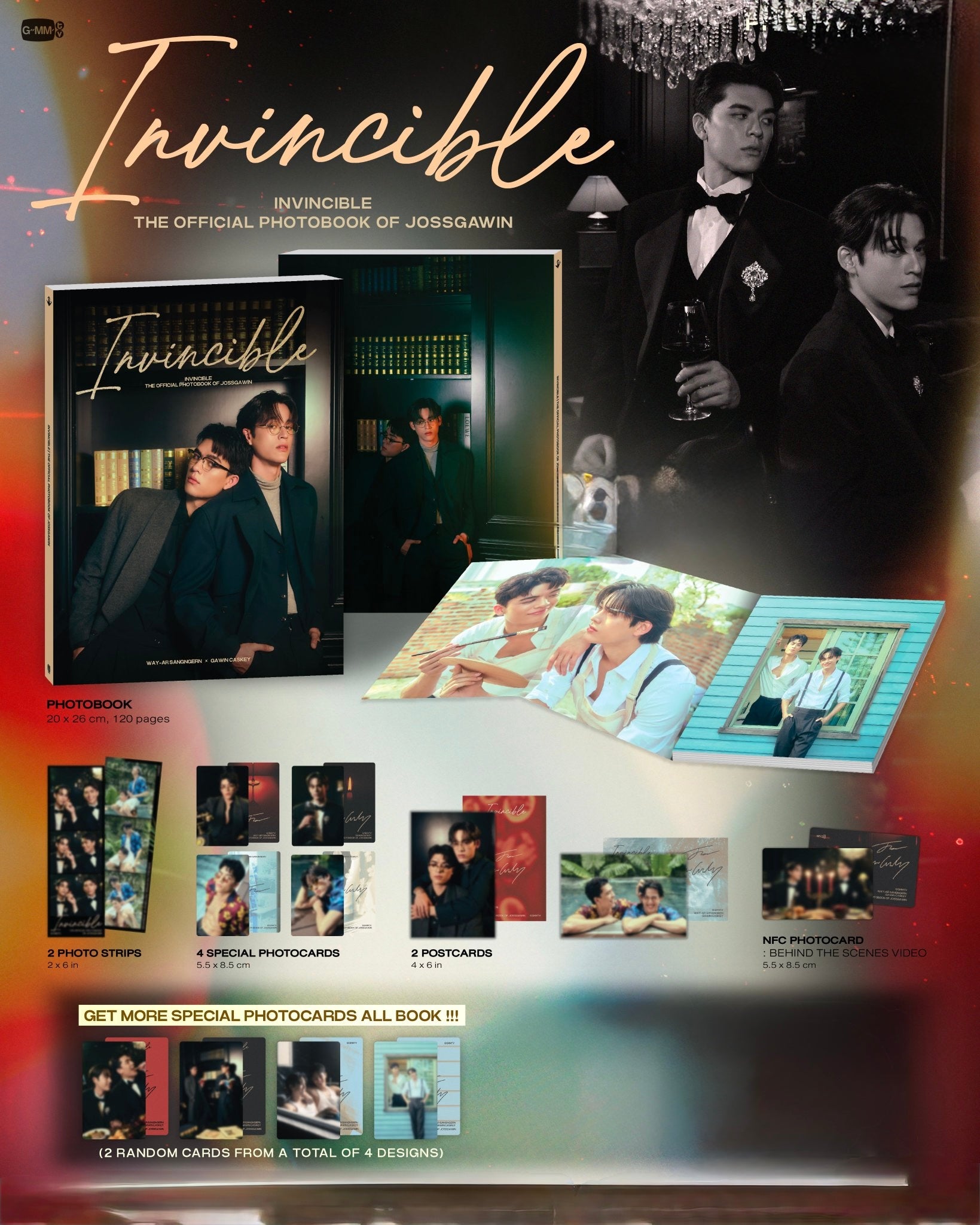 JossGawin Invincible Photobook – PondPhuwinUSA