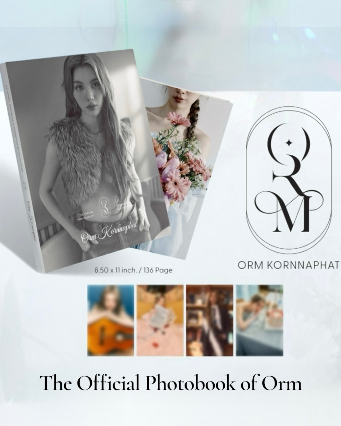 Preorder) The Official Photobook of Orm – PondPhuwinUSA