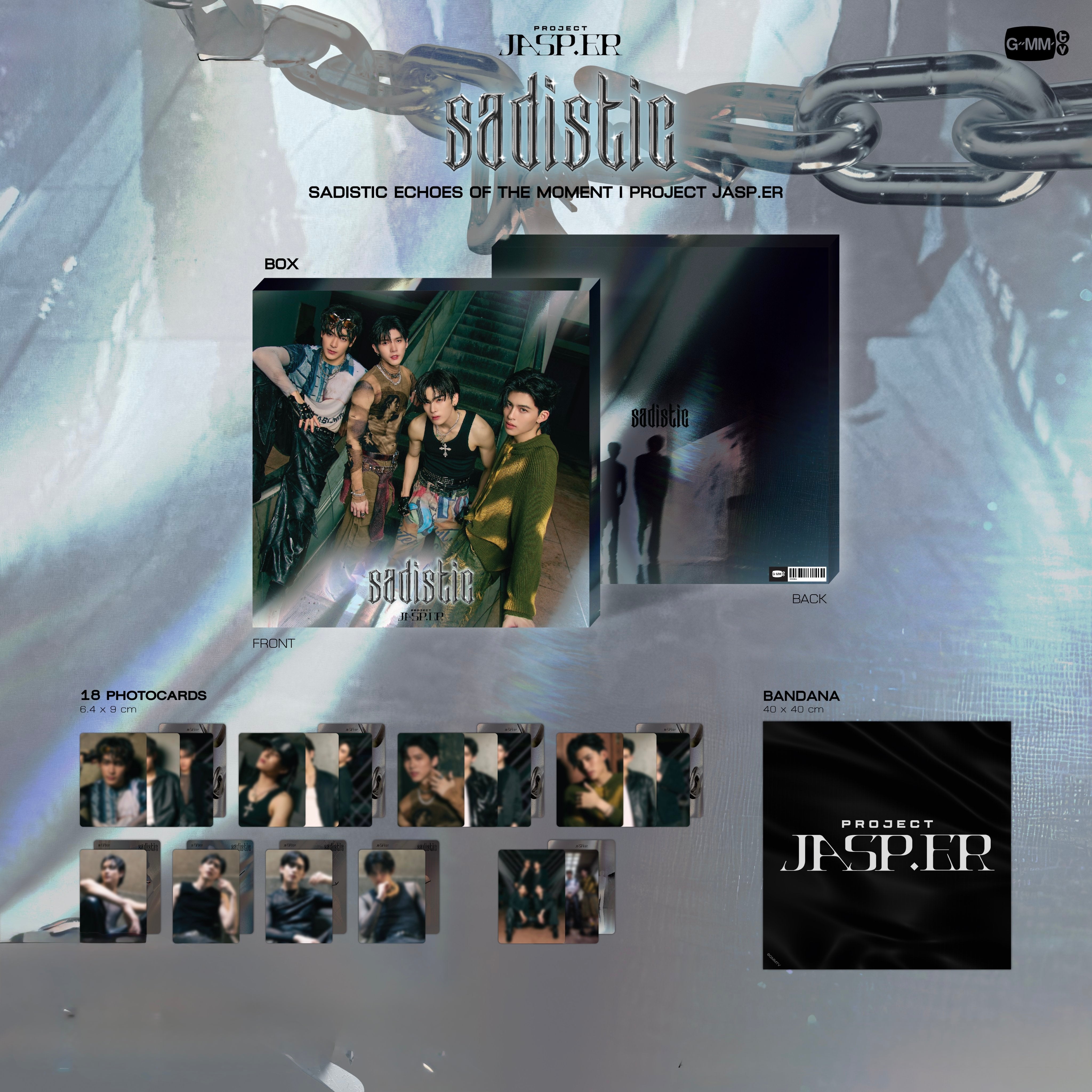 Awaiting Stock) Jasper Sadistic Photoset – PondPhuwinUSA