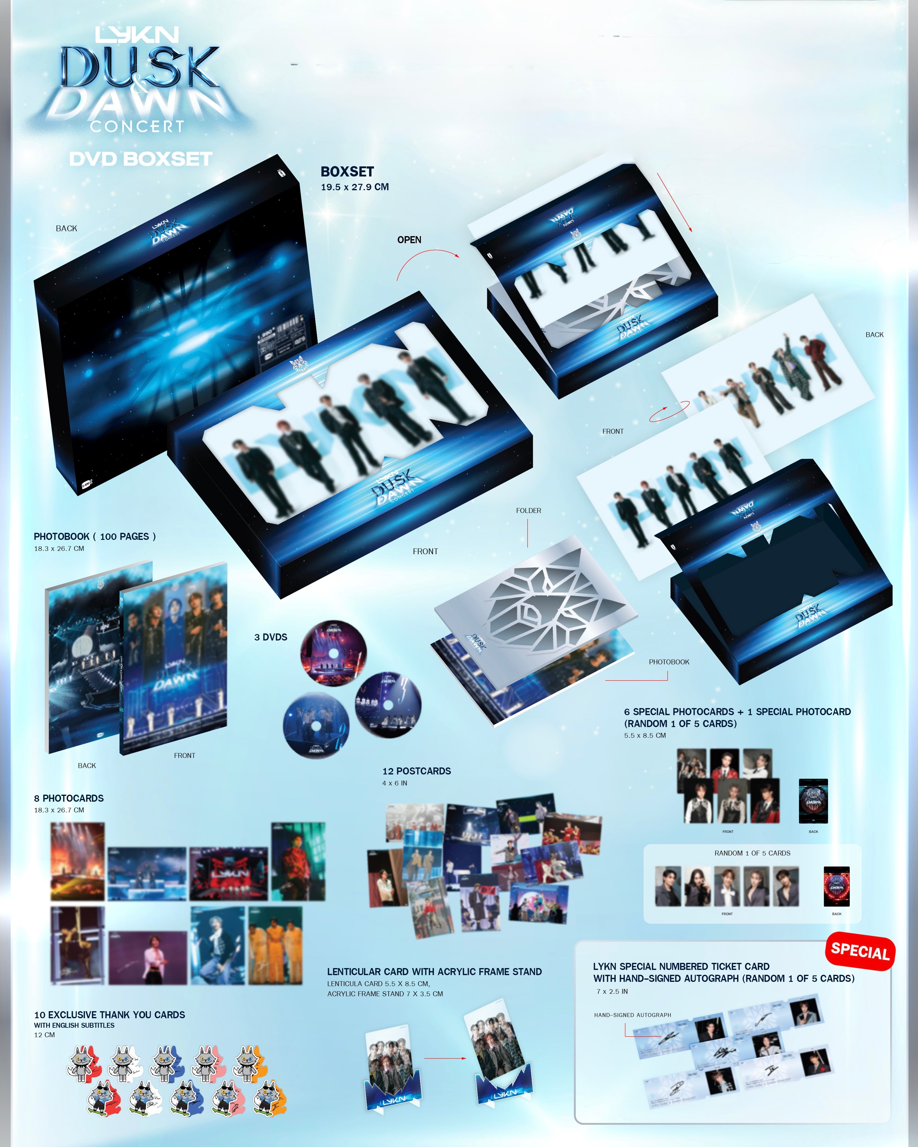 グァンスライブDVDセット Lykn Dusk & Dawn Boxset – PondPhuwinUSA