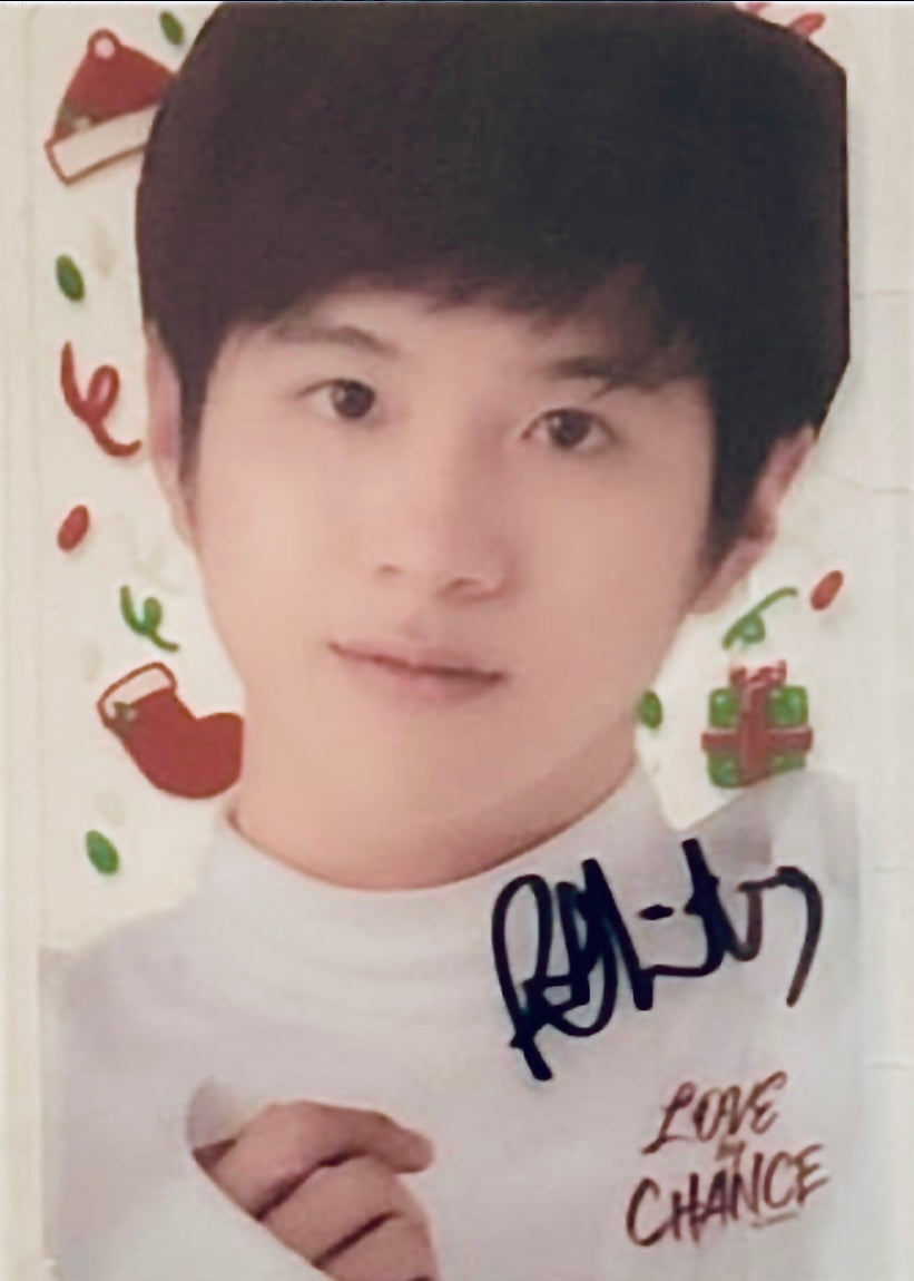 Plan Love by Chance Signed Photocard