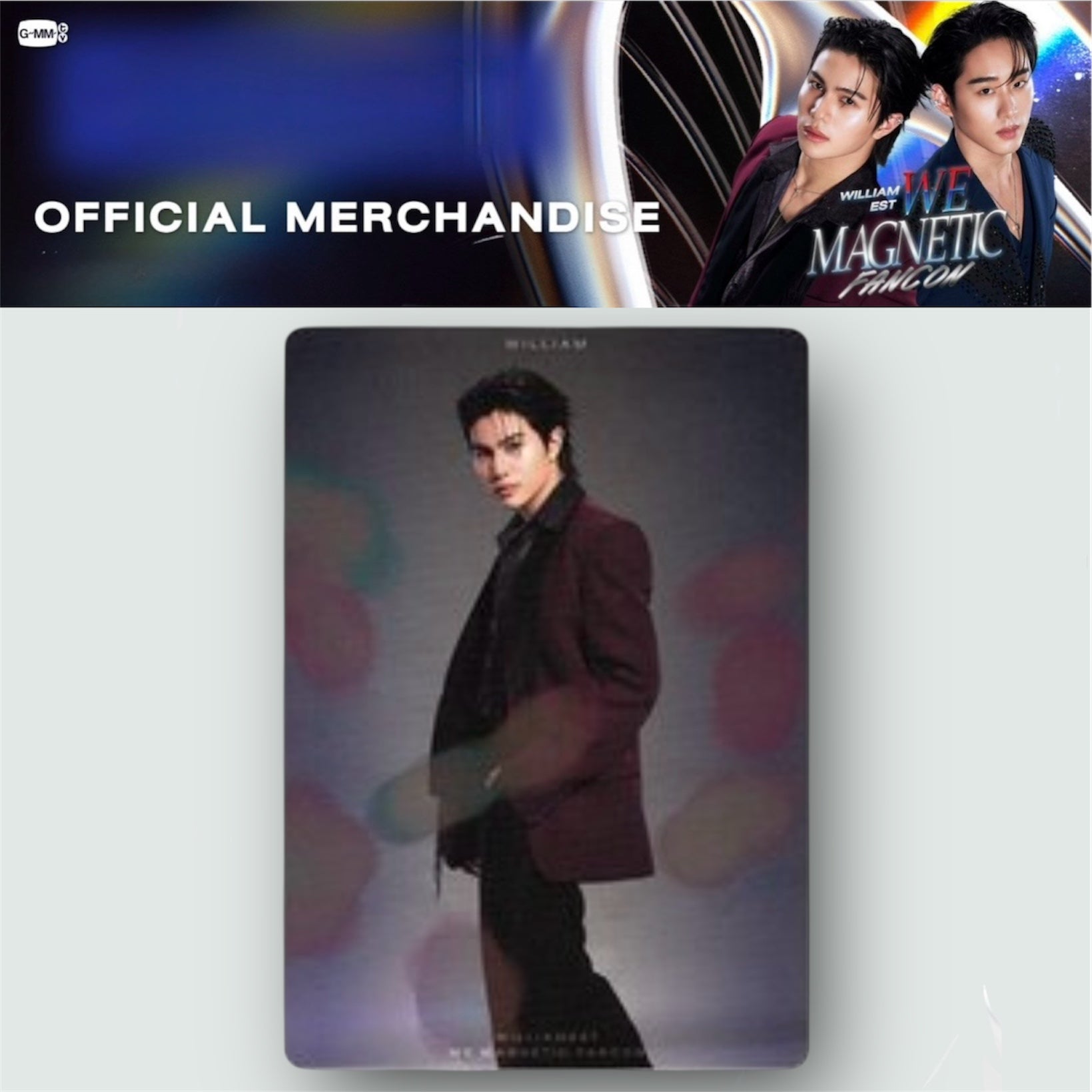 William Photocard | We Magnetic Series