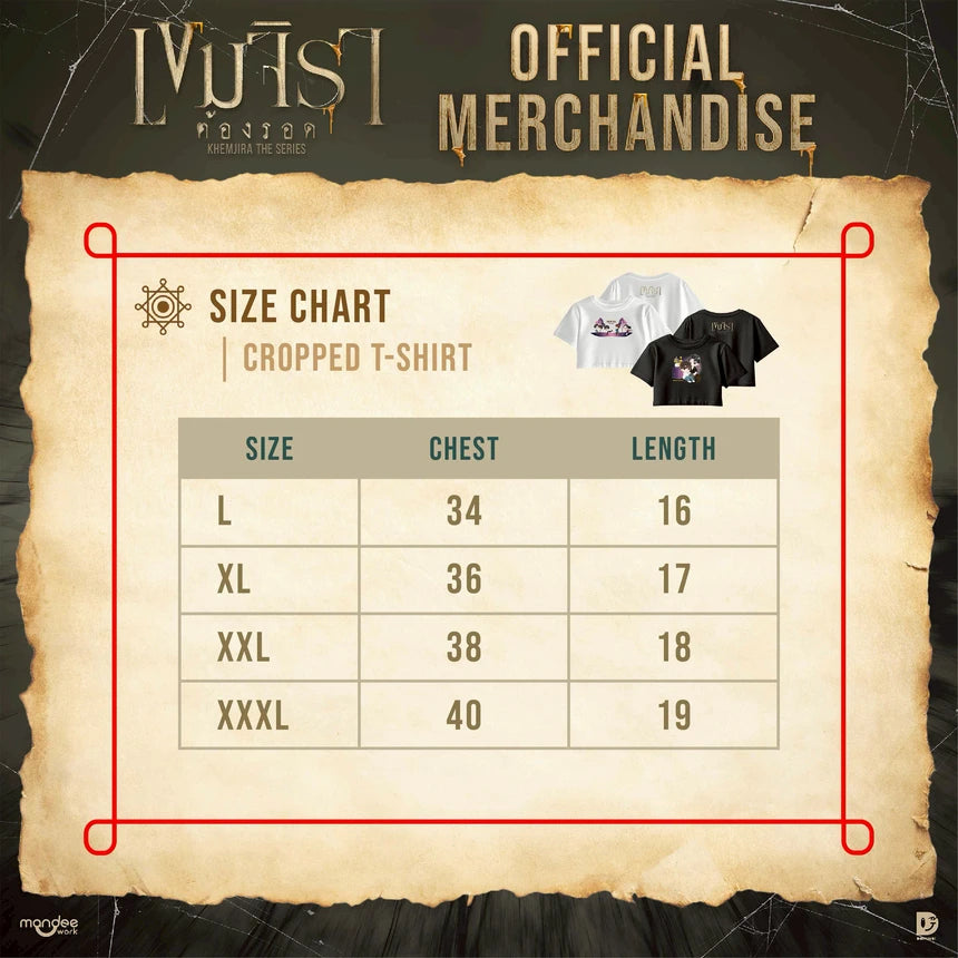 (Preorder) Khemjira Cropped Tshirt