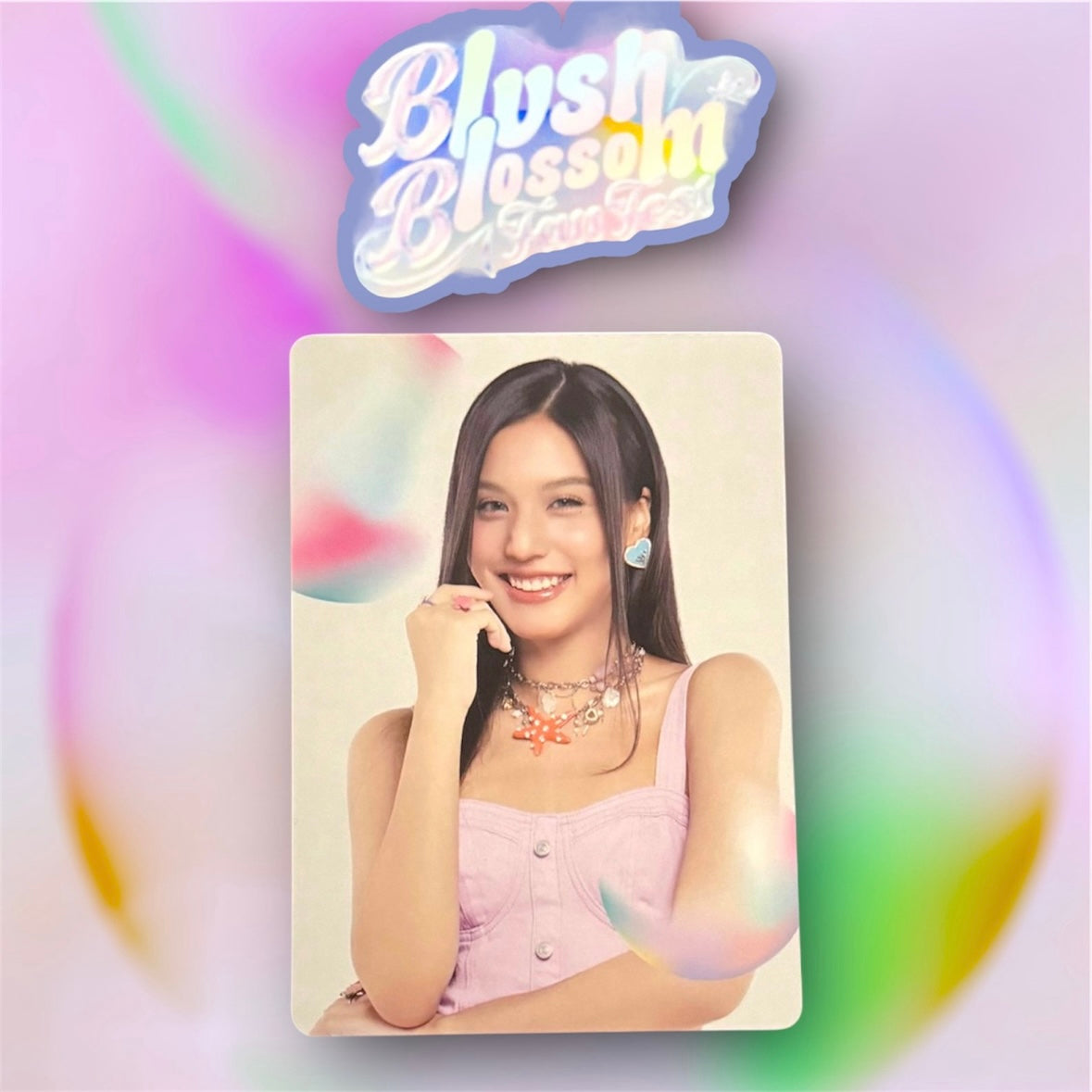 Bonnie Blush Blossom Photocard