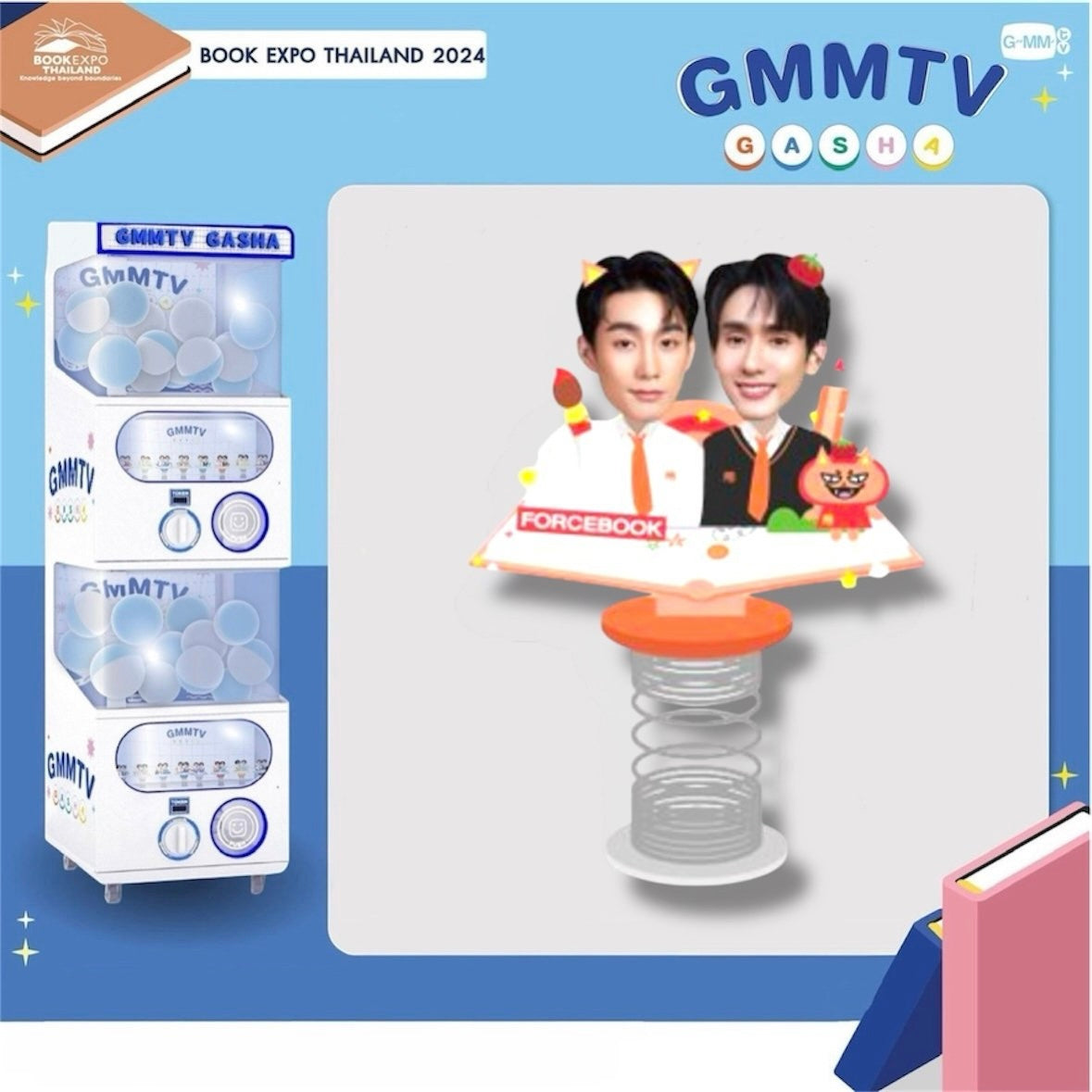 ForceBook Gasha | Standee Series