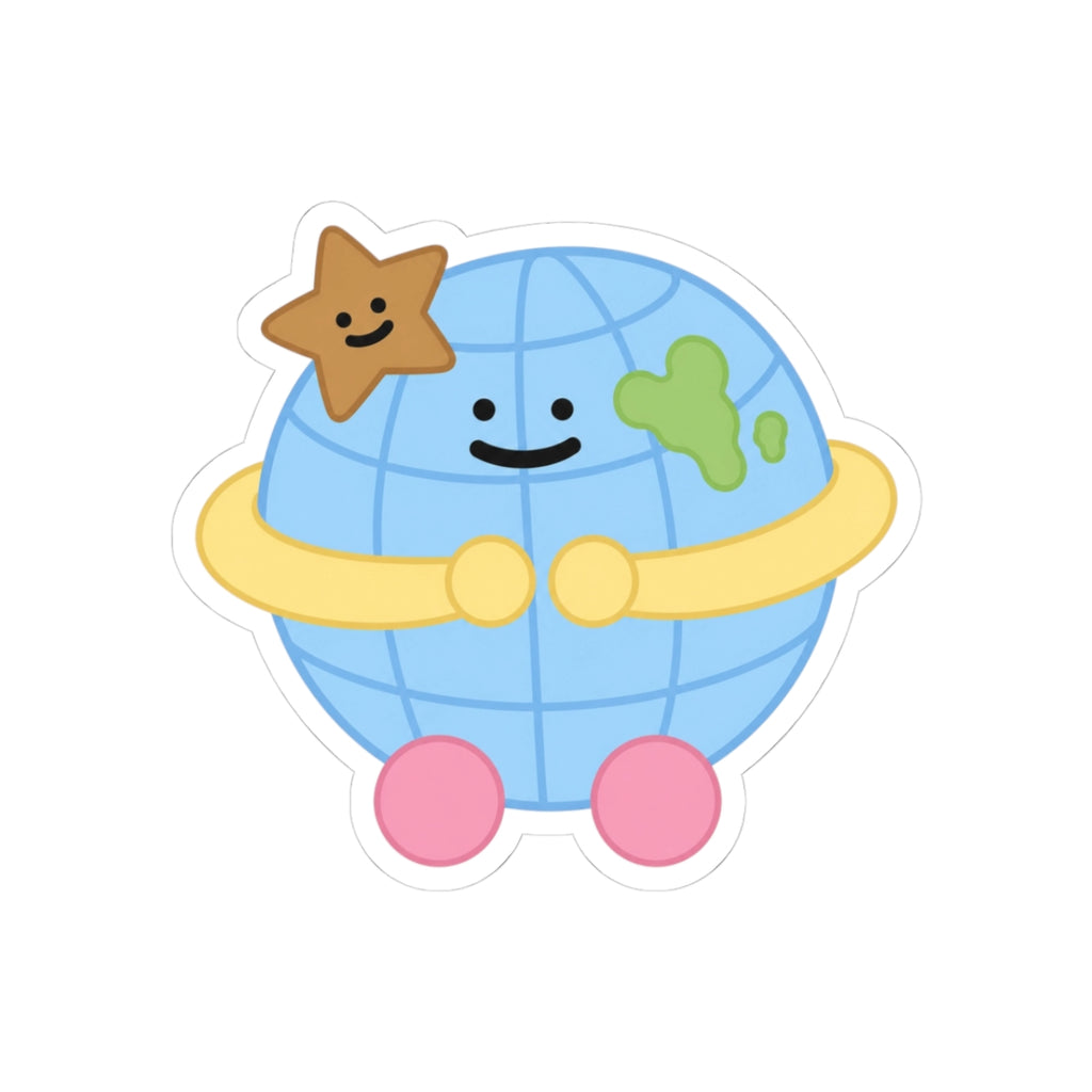 Mr. Saturnworld Sticker | Sitting Series