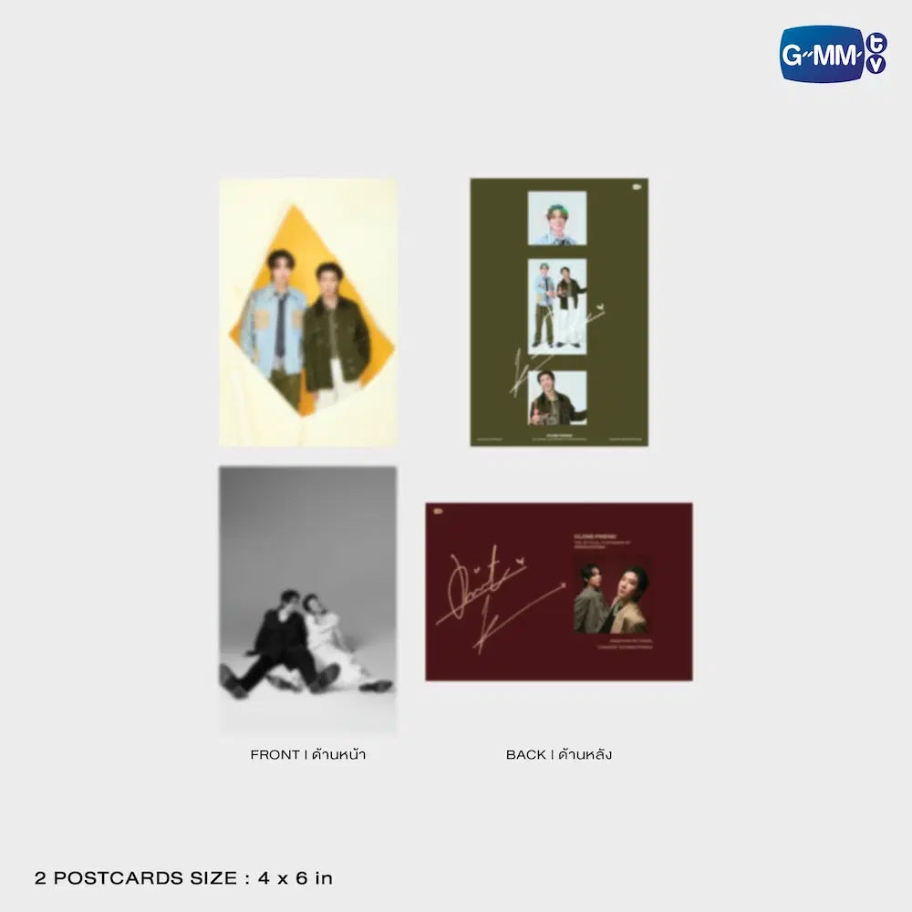 Awaiting Stock) FirstKhaotung Close Friends Photobook – PondPhuwinUSA