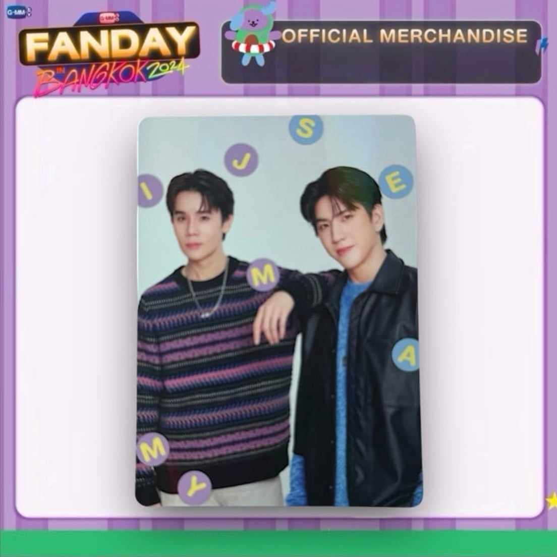 JimmySea Photocard | Fanday Bangkok 2024 Series
