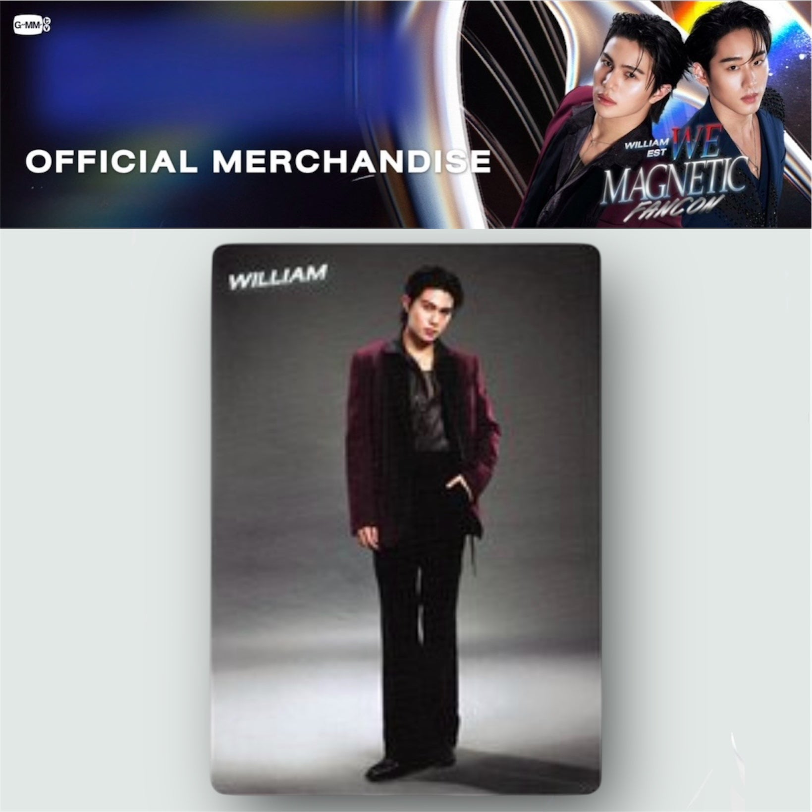 William Photocard | We Magnetic Series