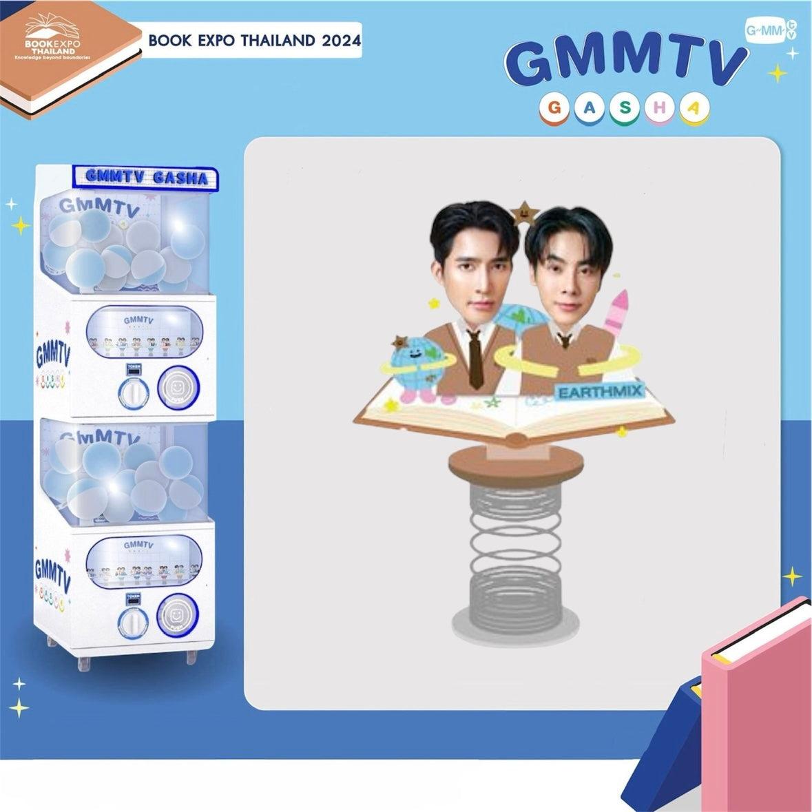 EarthMix Gasha | Standee Series