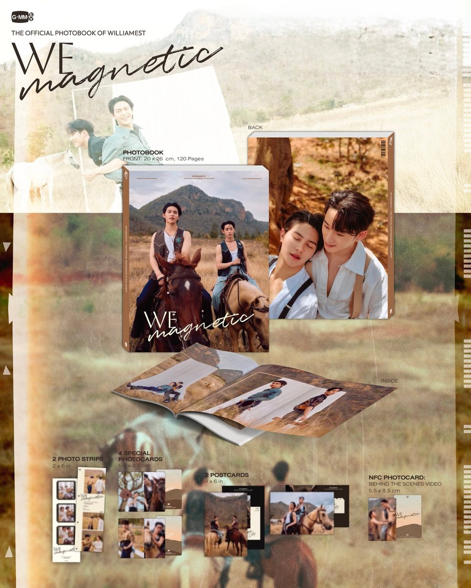 We Magnetic | The Official Photobook Of WilliamEst