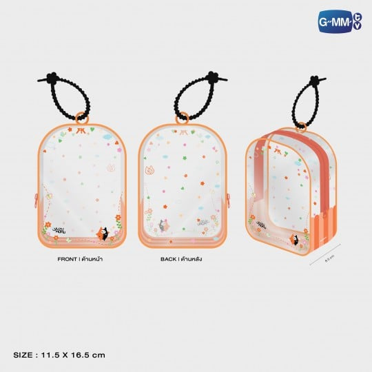 Yuzu Mumu Clear Pouch