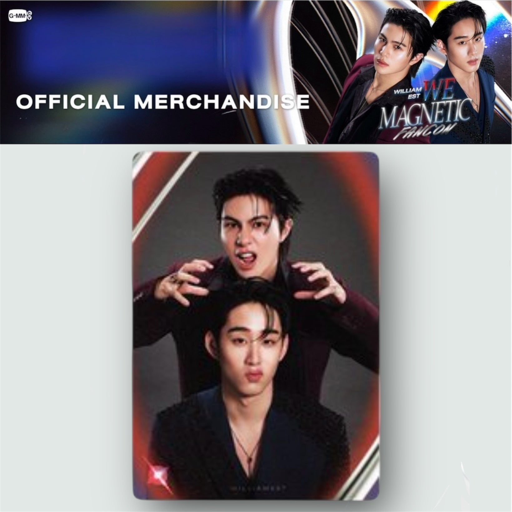 WilliamEst Photocard | We Magnetic Series