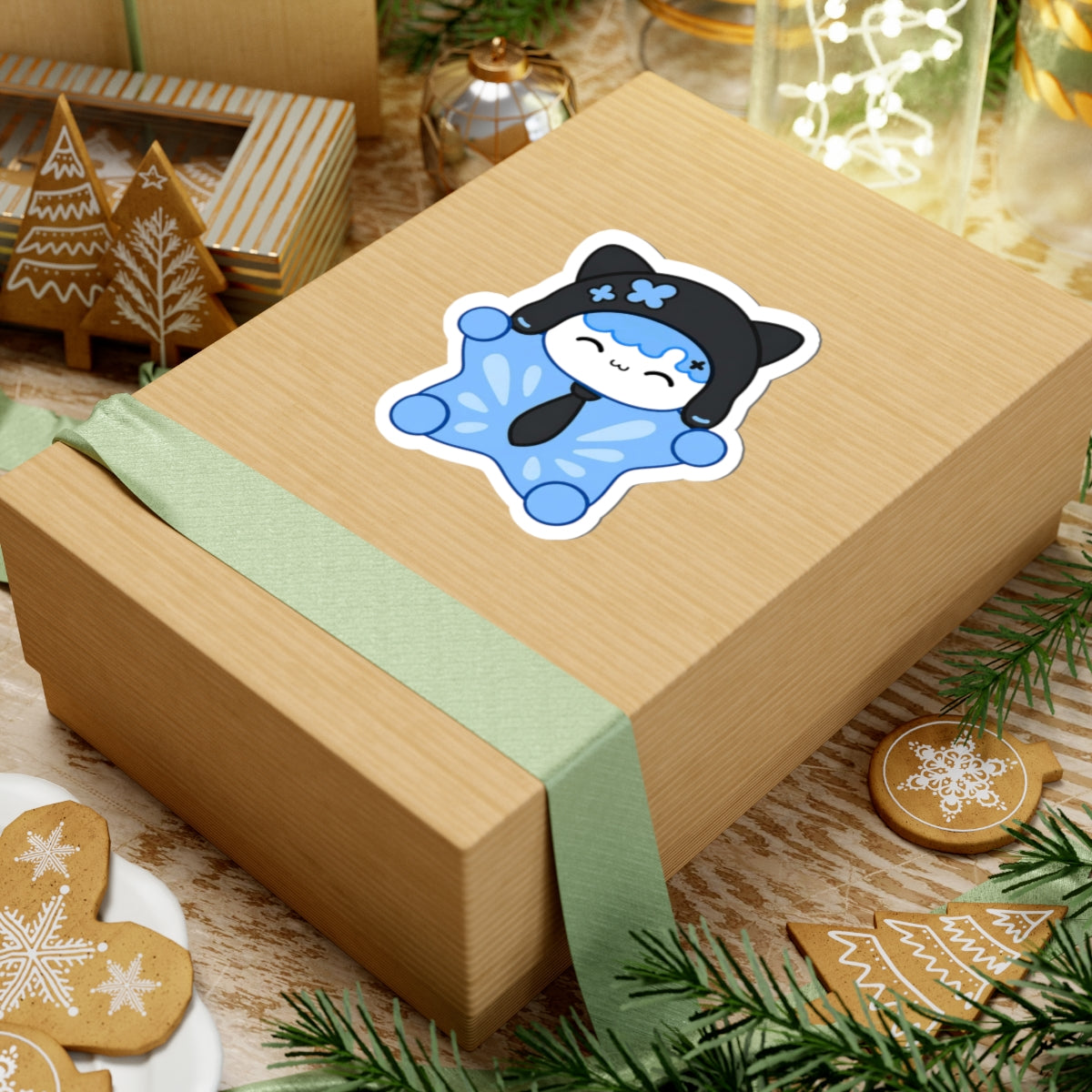 Mhii Praew Sticker | Sitting Series