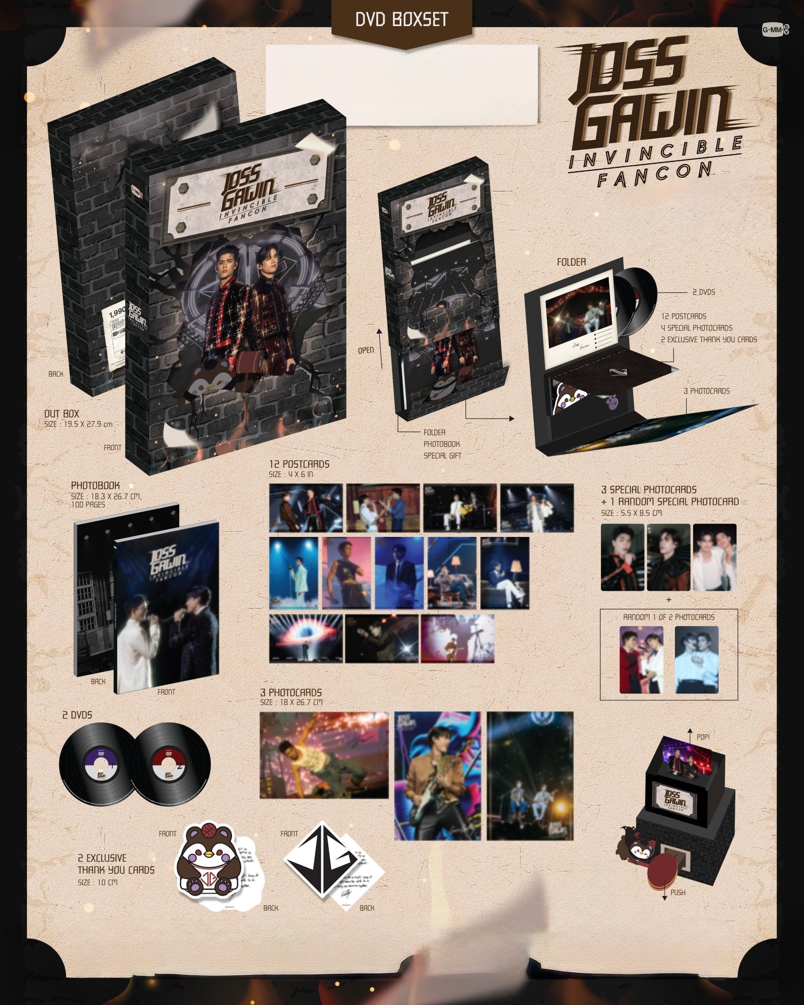 (Preorder) JossGawin Invincible Fancon Boxset