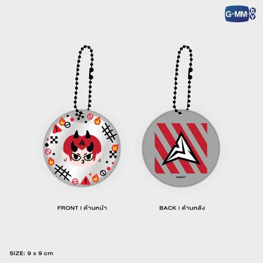 Domiia Pocket Mirror 2 Layer Keychain