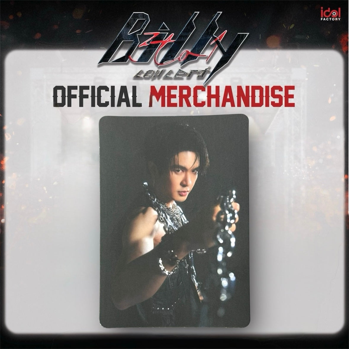 Billy 3 to 1 Photocard