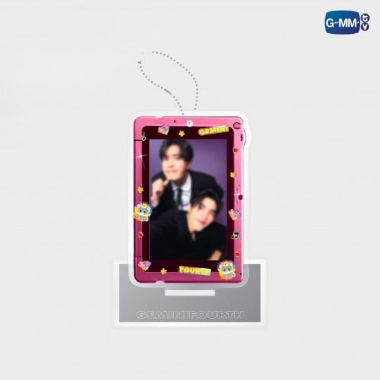 GeminiFourth Frame Card Stand and Keychain with Photocard