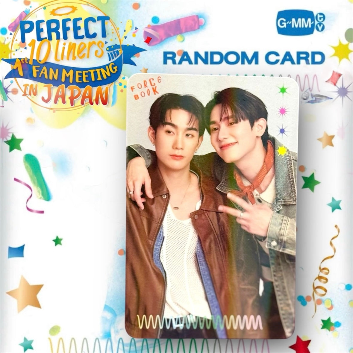 ForceBook Photocard | Perfect 10 Liners Series