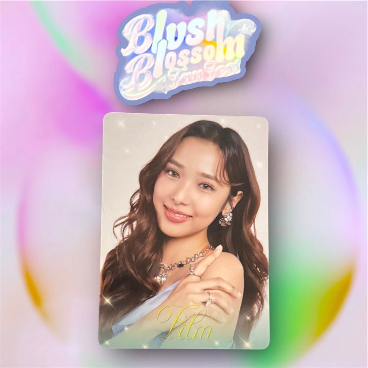 Film Blush Blossom Photocard