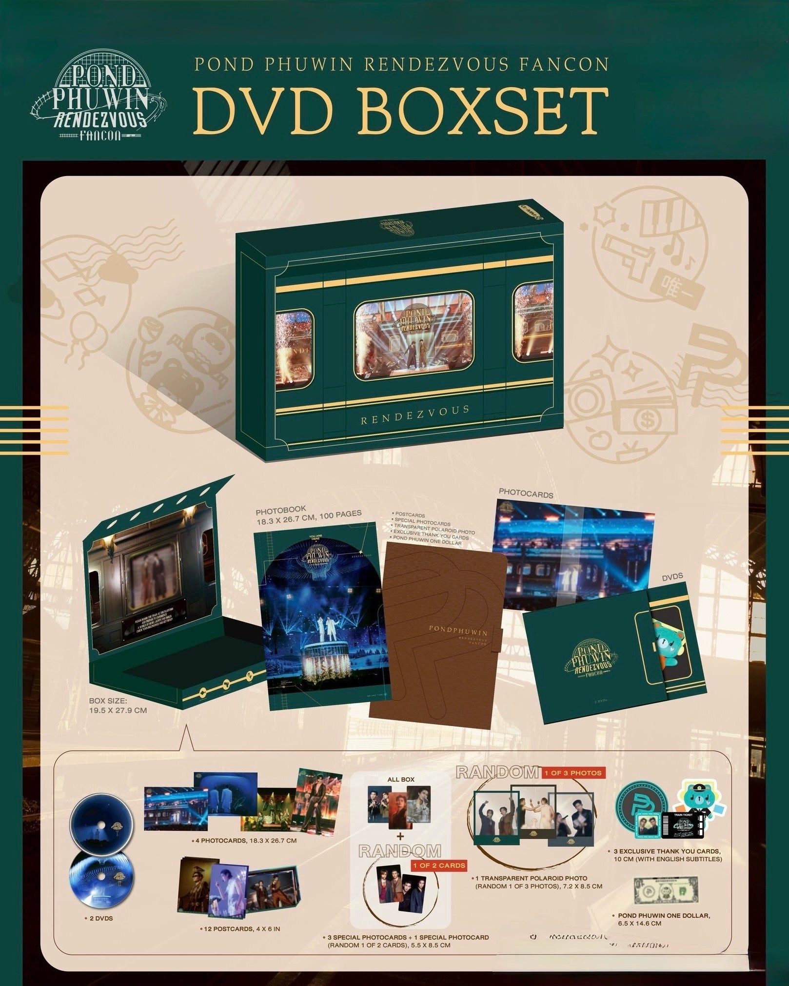 Preorder) PondPhuwin Rendezvous Fancon DVD Boxset – PondPhuwinUSA