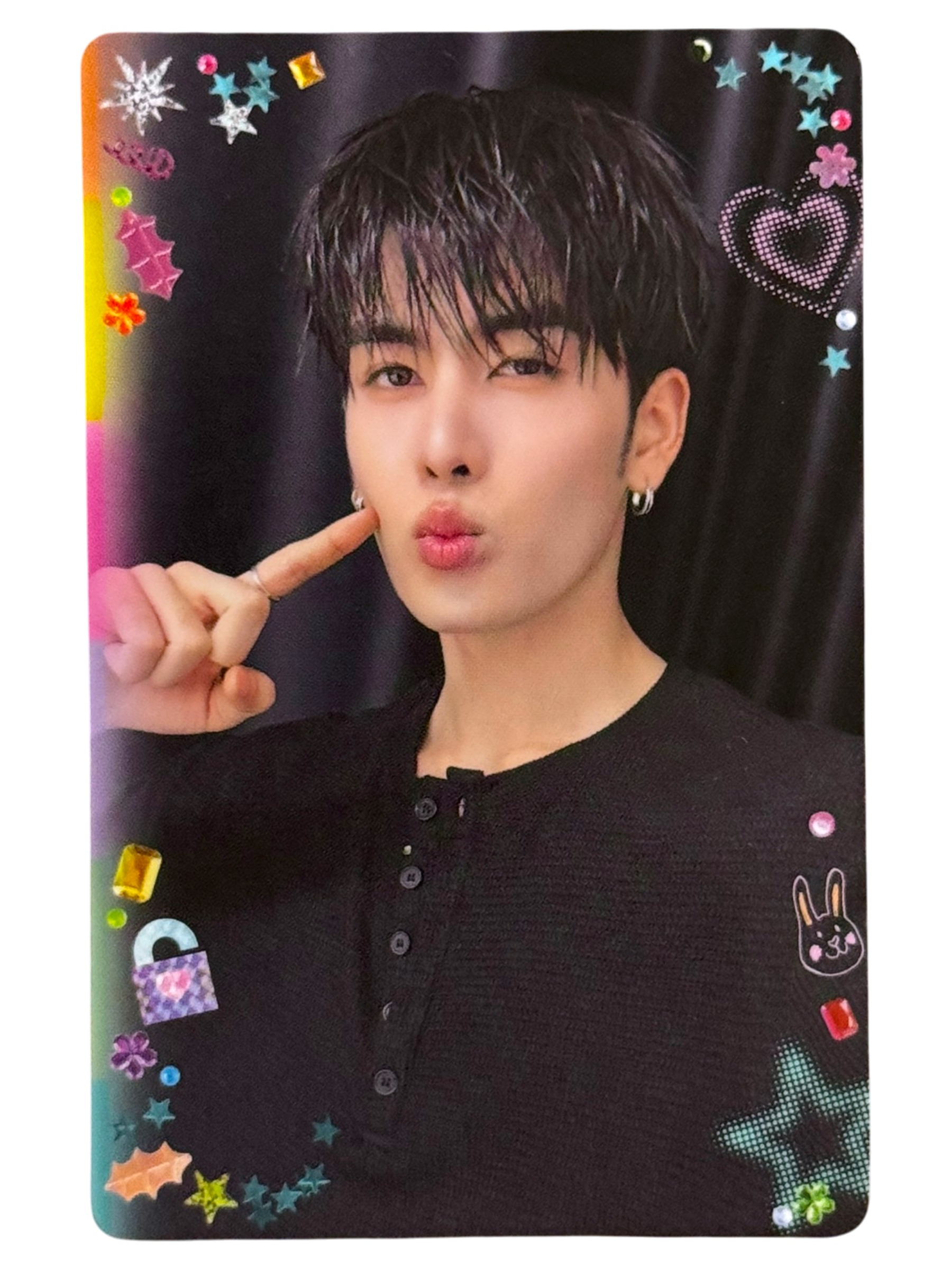 Santa Selfie Heart Shot Photocard – PondPhuwinUSA