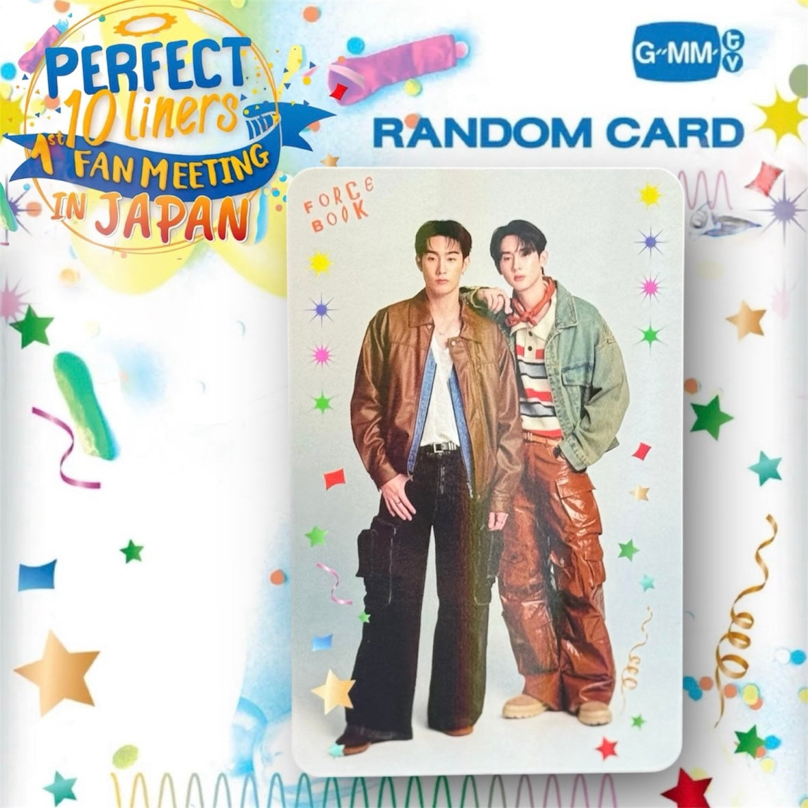 ForceBook Photocard | Perfect 10 Liners Series