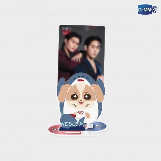 Wesley Acrylic Clip Stand with Photocard