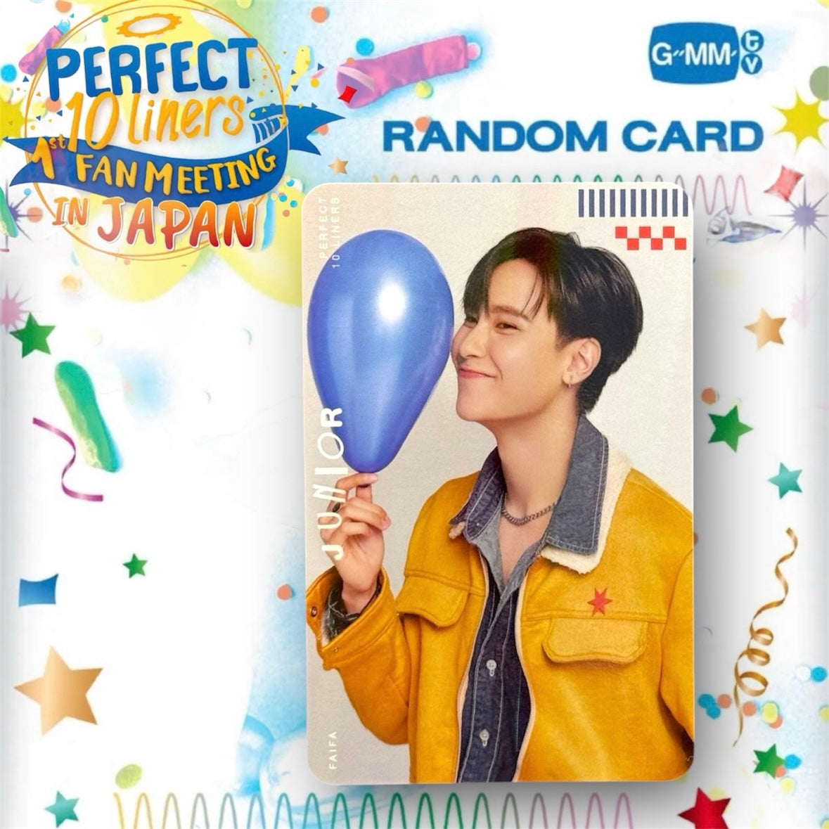 Junior Photocard | Perfect 10 Liners Japan Series