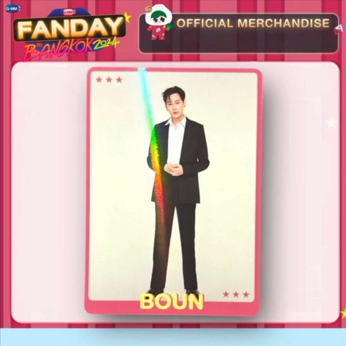Boun Photocard | Fanday Bangkok 2024 Series
