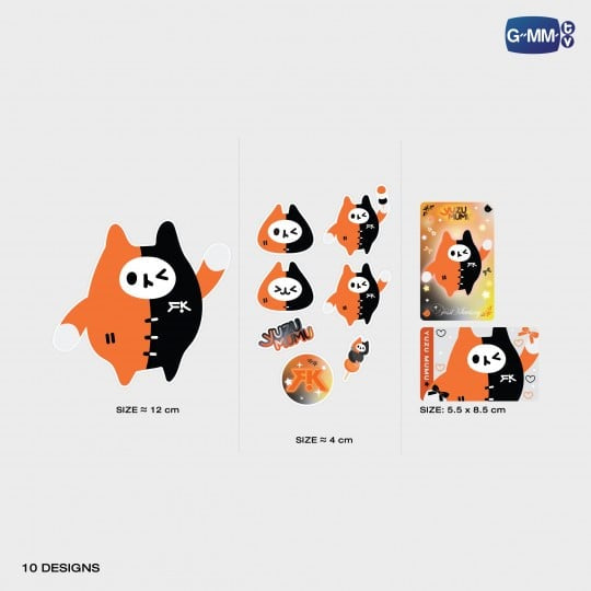 Yuzu Mumu Sticker Set