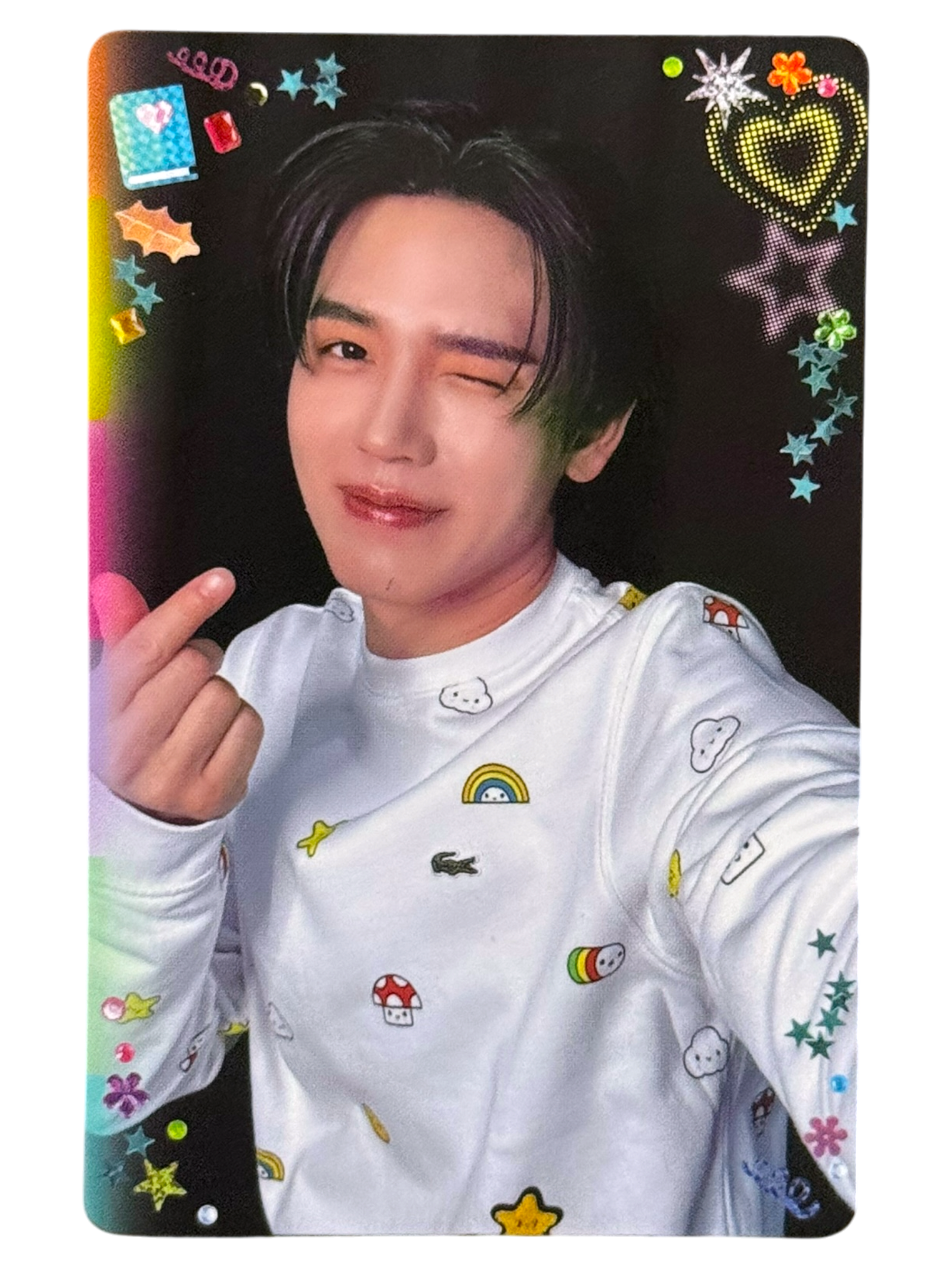 New Selfie Heart Shot Photocard