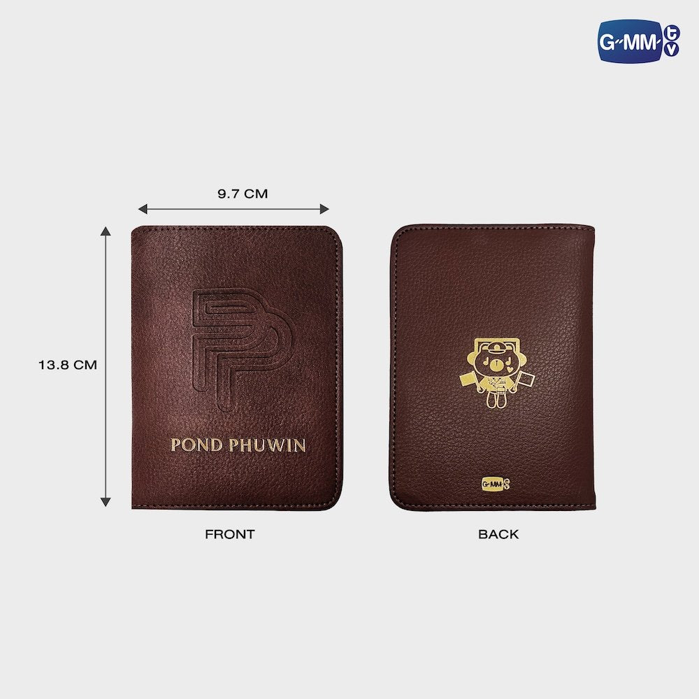 (Preorder) PondPhuwin Leather Passport Cover