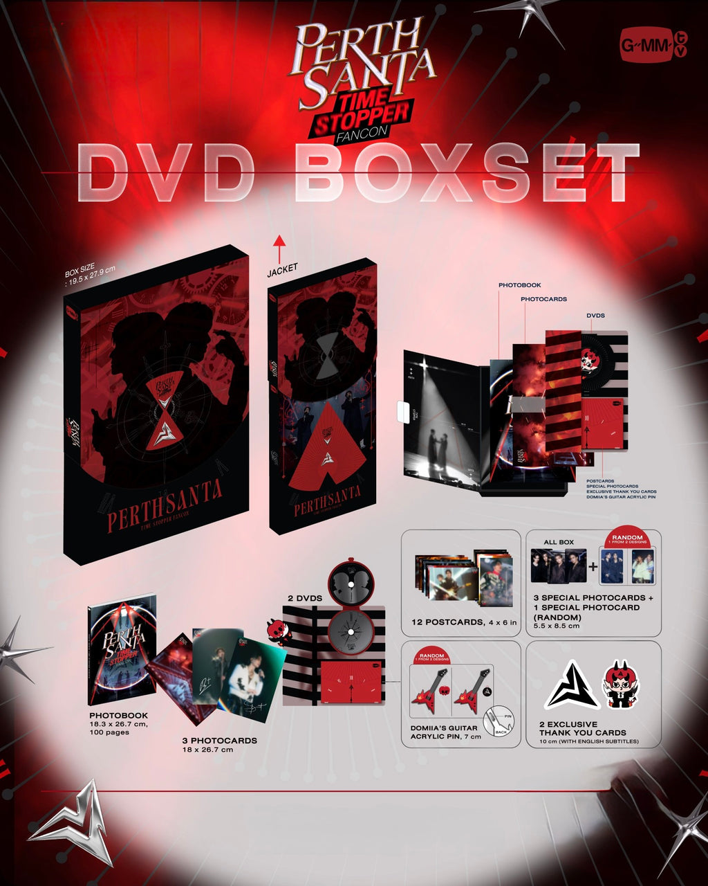 (Awaiting Stock) DVD BOXSET PERTH SANTA TIME STOPPER FANCON