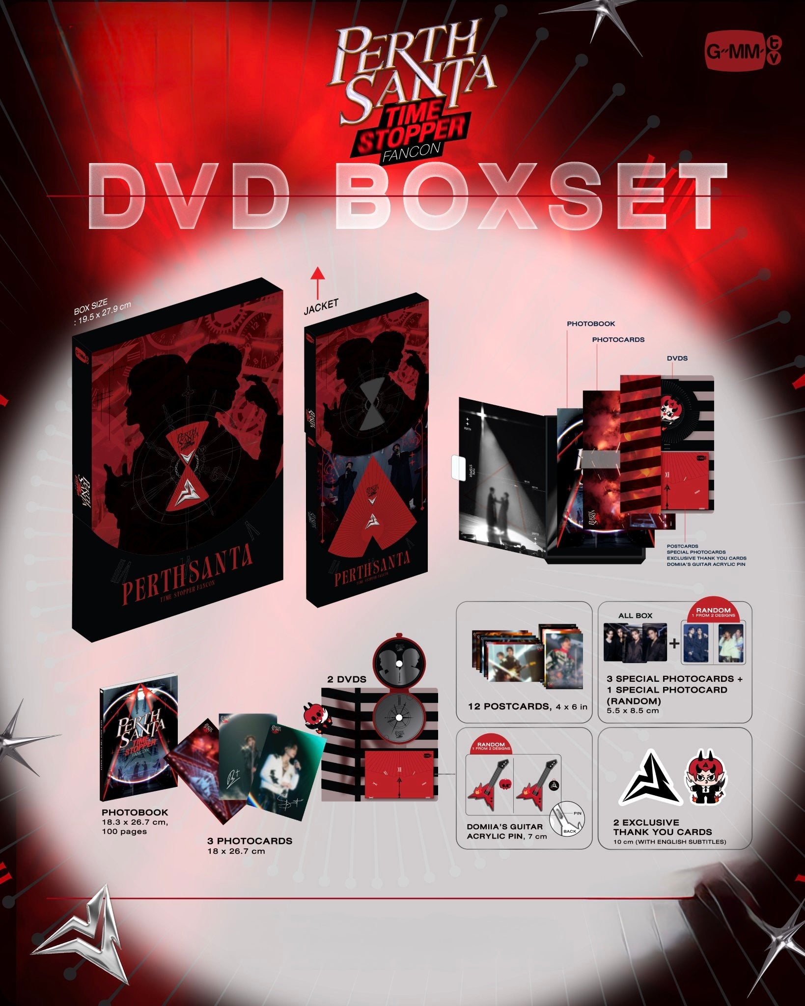 (Awaiting Stock) DVD BOXSET PERTH SANTA TIME STOPPER FANCON