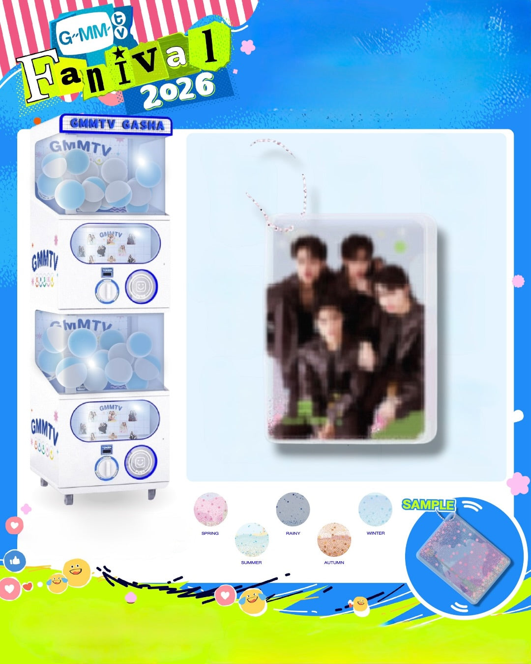 Win win FANIVAL 公式グッズ SET GMMTV GMMTV FANIVAL 2026 OFFICIAL MERCHANDISE 🩵 [thai proxy handcarry
