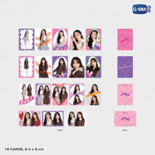 JUNEMEWNICH COLLECTIBLE CARD SET