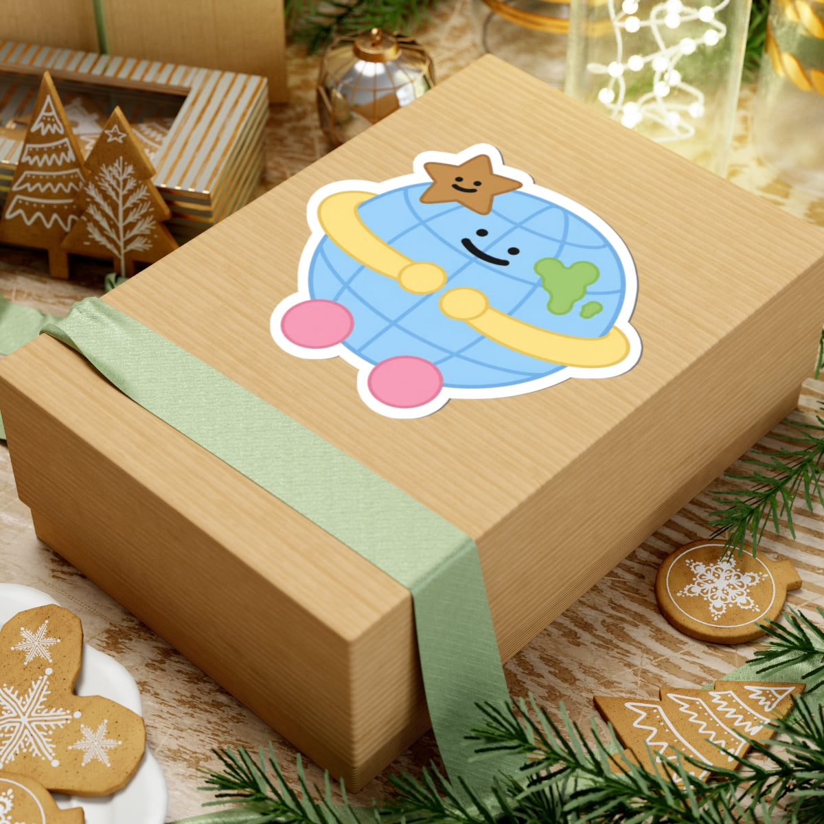 Mr. Saturnworld Sticker | Sitting Series