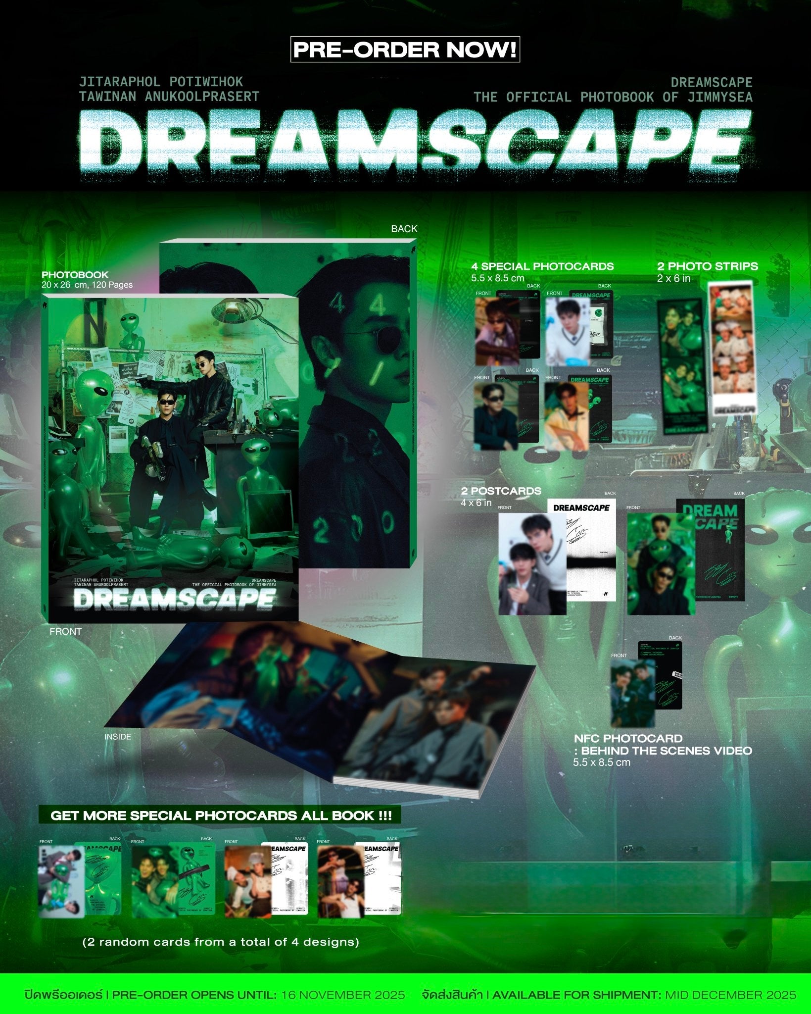 (Preorder) Dreamscape The Official Photobook of JimmySea