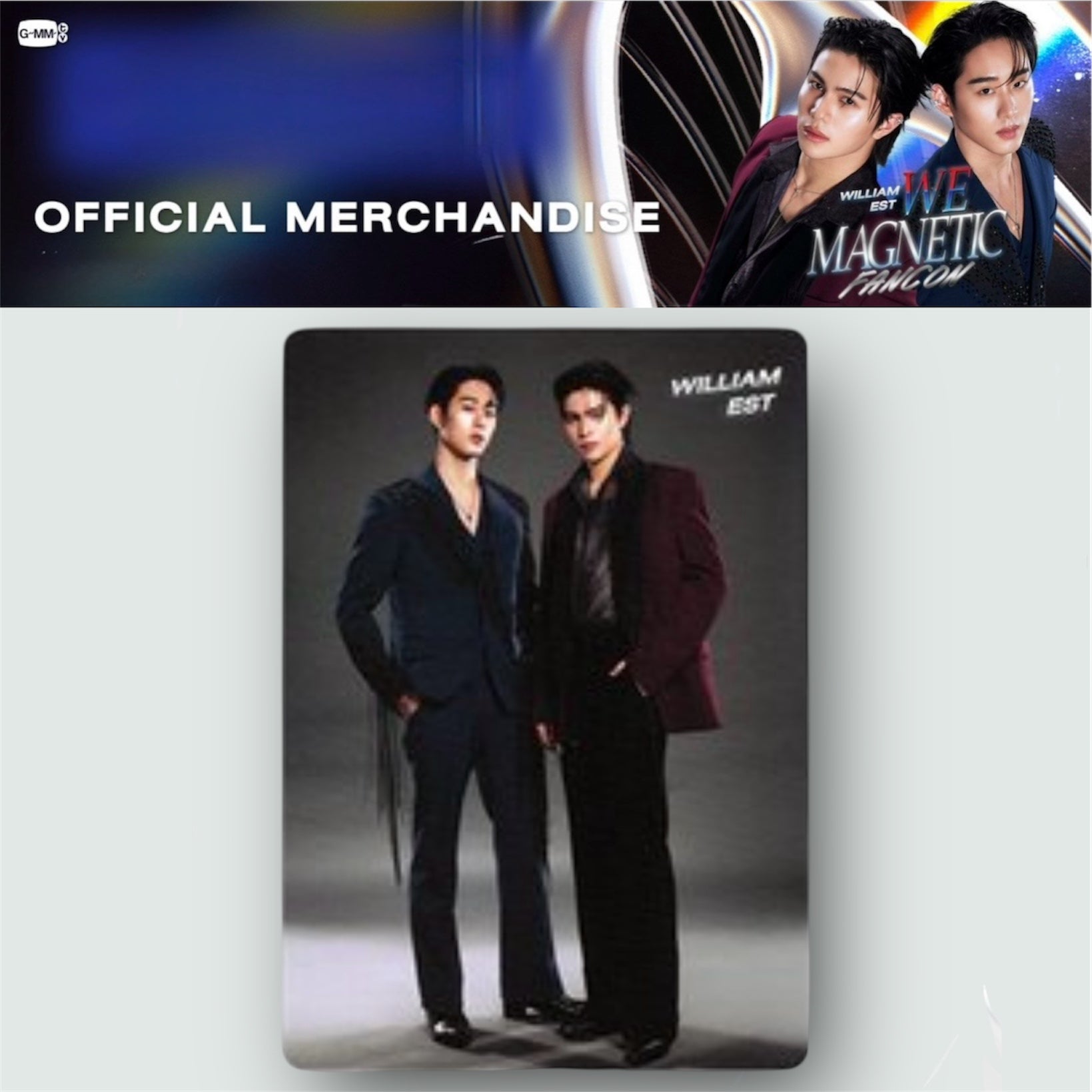 WilliamEst Photocard | We Magnetic Series