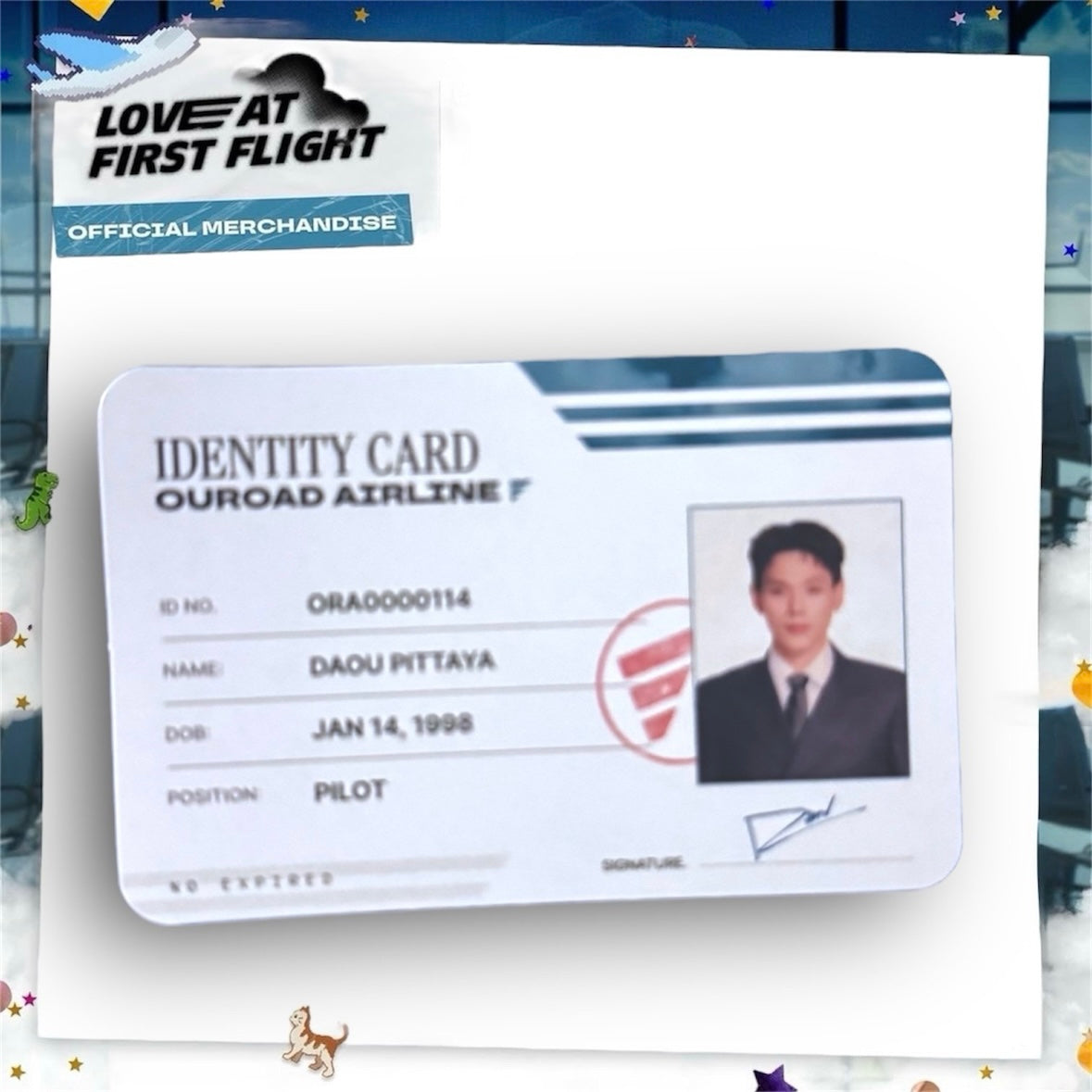 Daou Love at First Flight Photocard