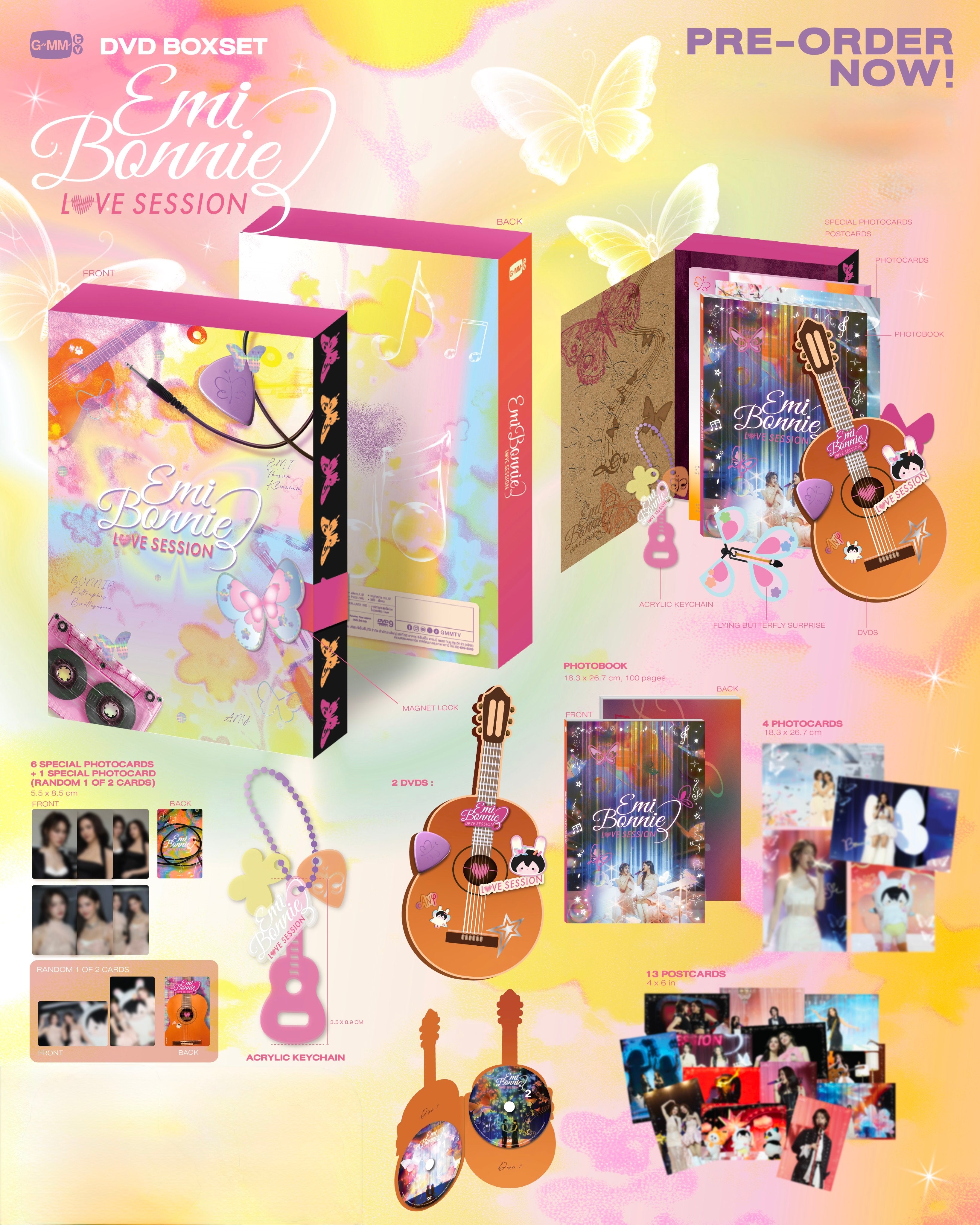 Preorder) EmiBonnie : Love Session DVD Boxset – PondPhuwinUSA