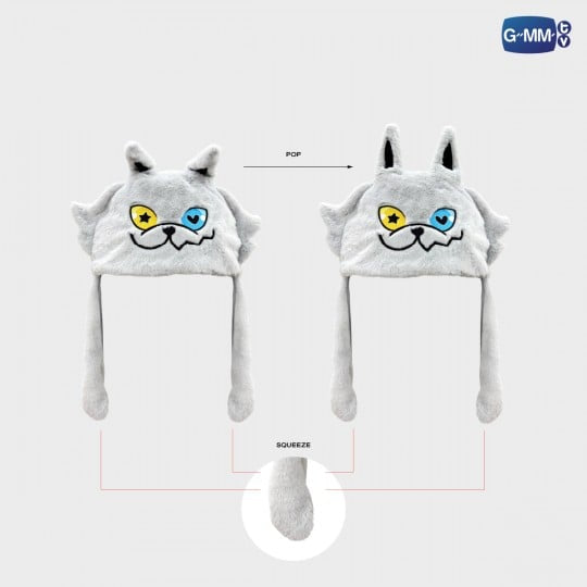 (Preorder) Lykyou Fluffy Ear Pop Hat