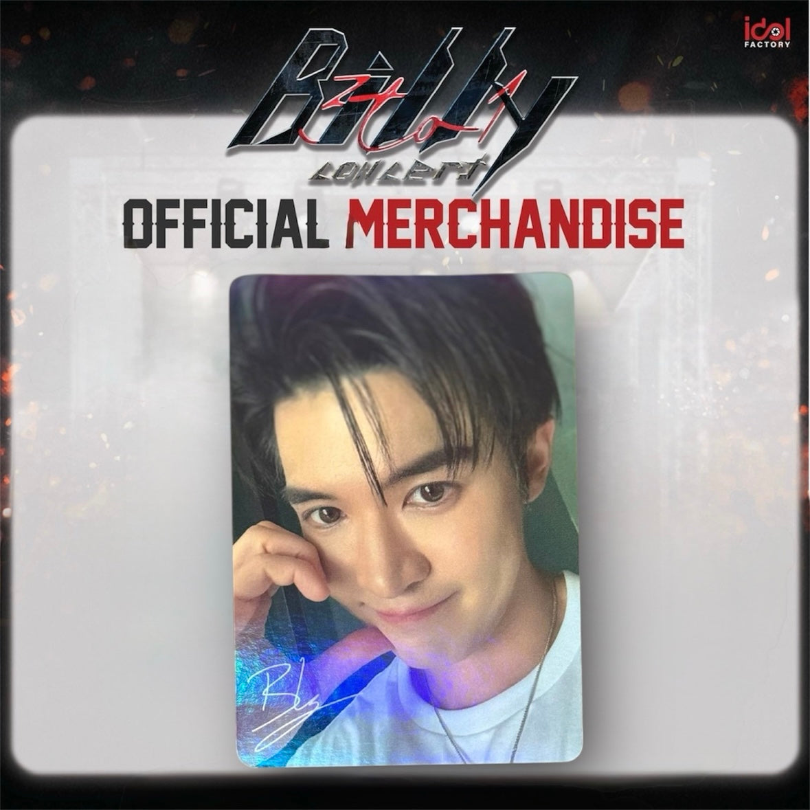 Billy 3 to 1 Photocard