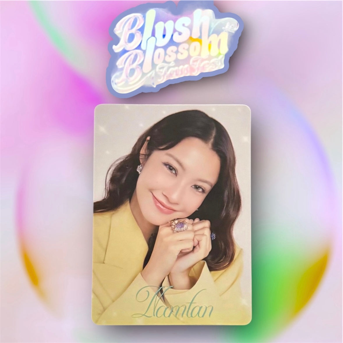 Namtan Blush Blossom Photocard