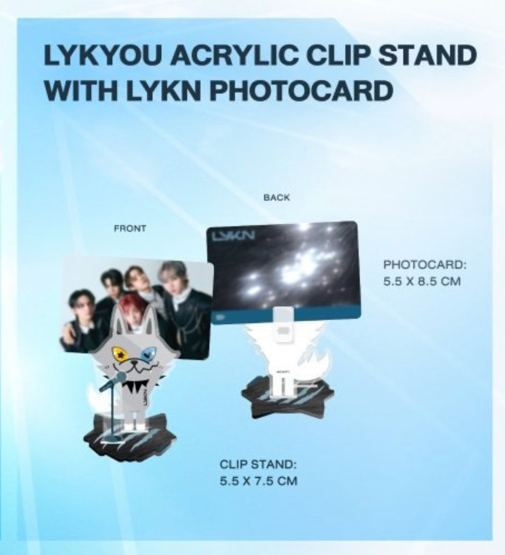 (Preorder) Lykyou Clip Stand with Photocard