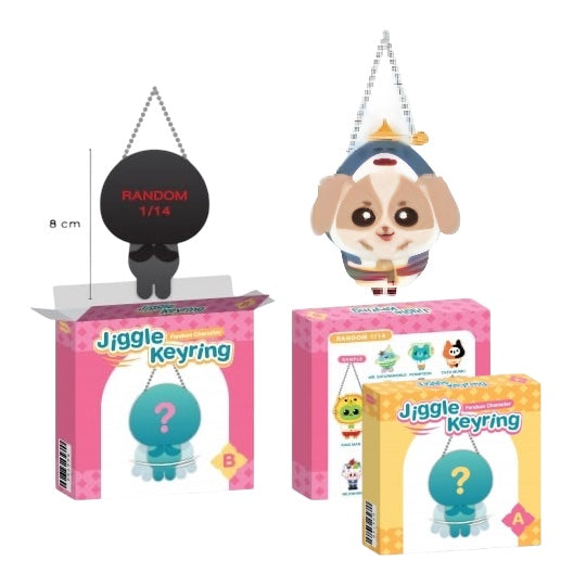 Wesley Jiggle Keychain