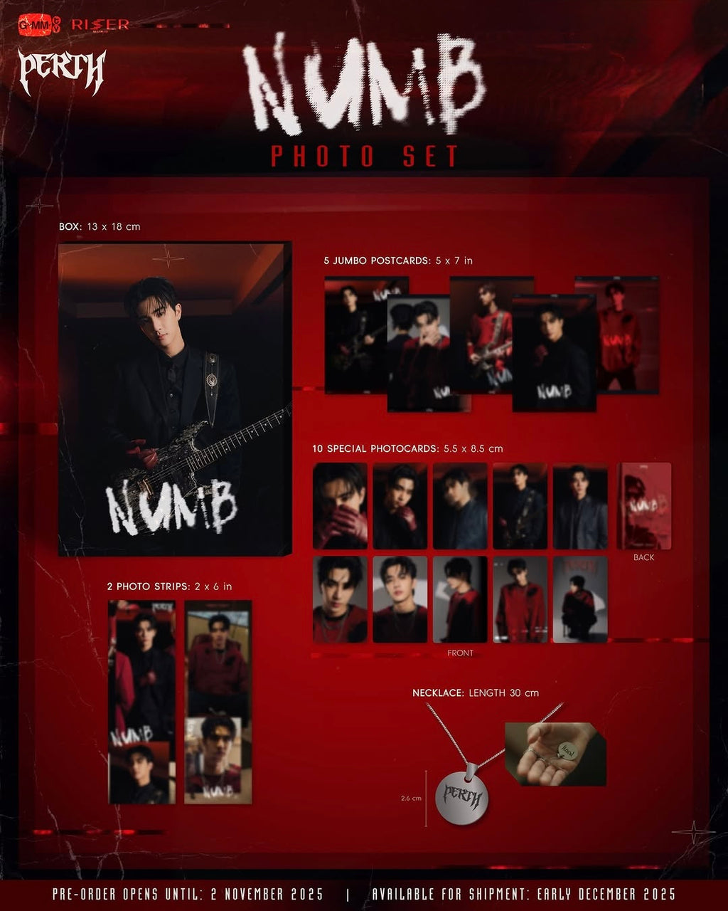 (Preorder) Perth Numb Photoset