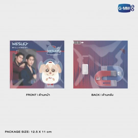 Wesley Acrylic Clip Stand with Photocard