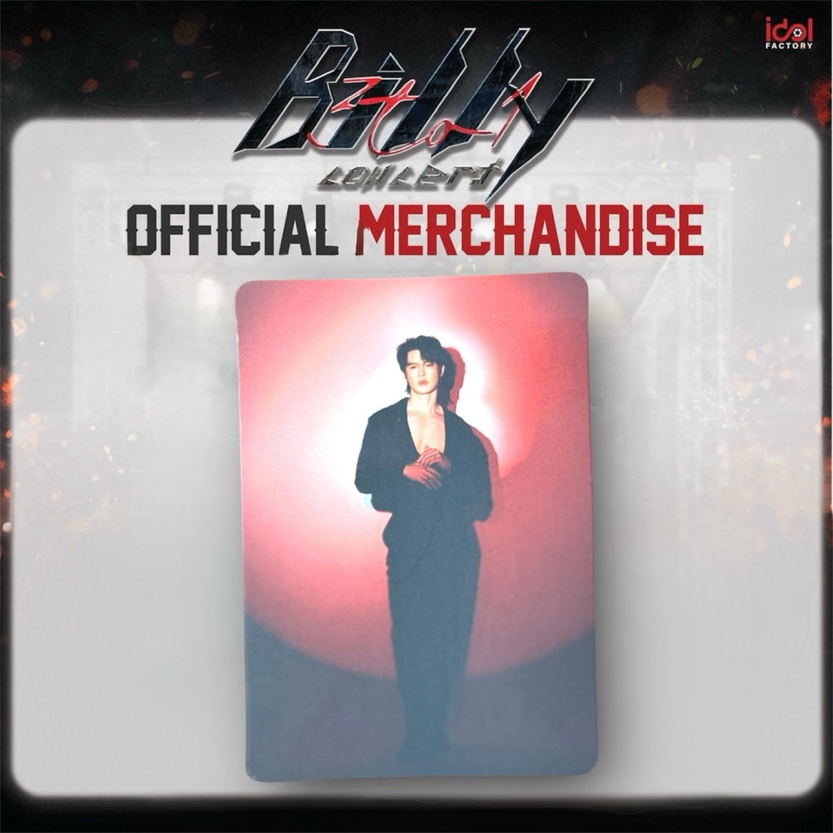 Billy 3 to 1 Photocard